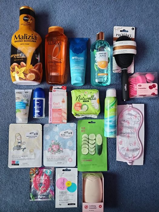 Zestaw nowych kosmetyków