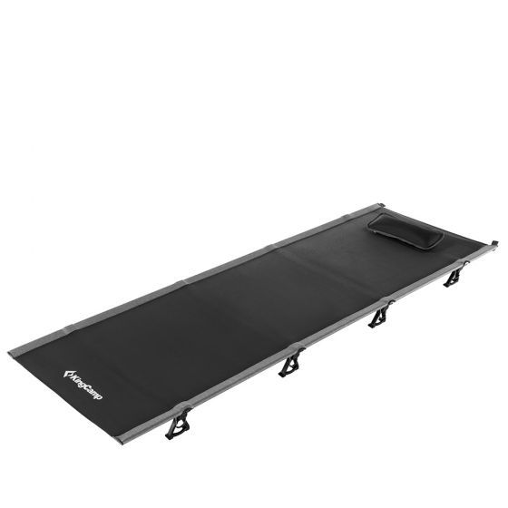 Składany leżak kempingowy king camp ultralight - czarny