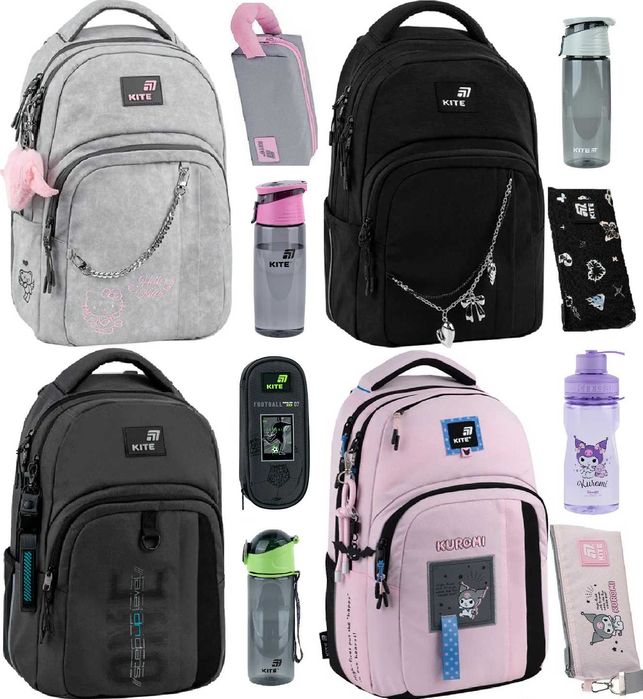 Рюкзак Kite Education teens 2578M HK Kuromi