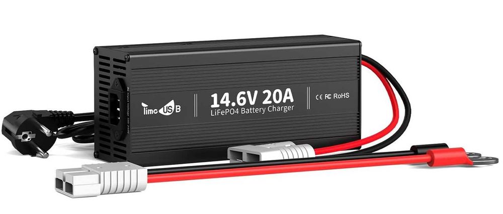 Carregador Bateria LiFepo4 12V, 24V, 36V e 48V