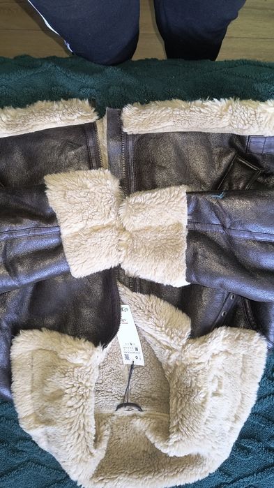 Kurtka ramoneska ocieplana