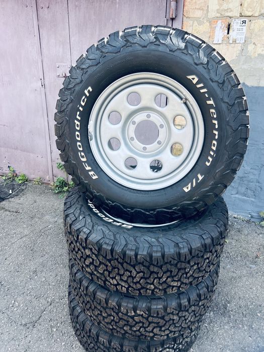 bf goodrich 265 70 r17 - Купити шини, диски та колеса для авто