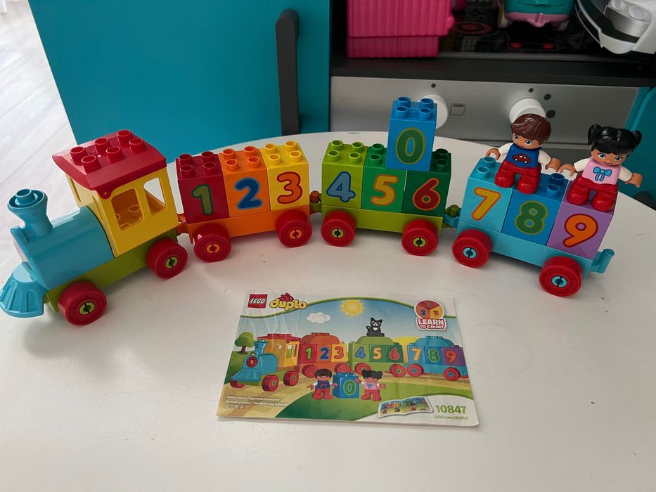 Lego duplo Поїзд Рахуй та грай