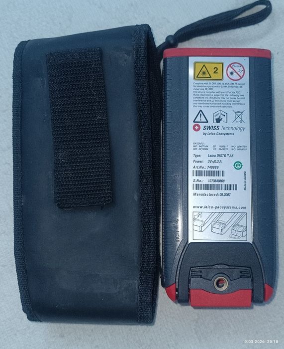 Dalmierz laserowy Leica DISTO A5