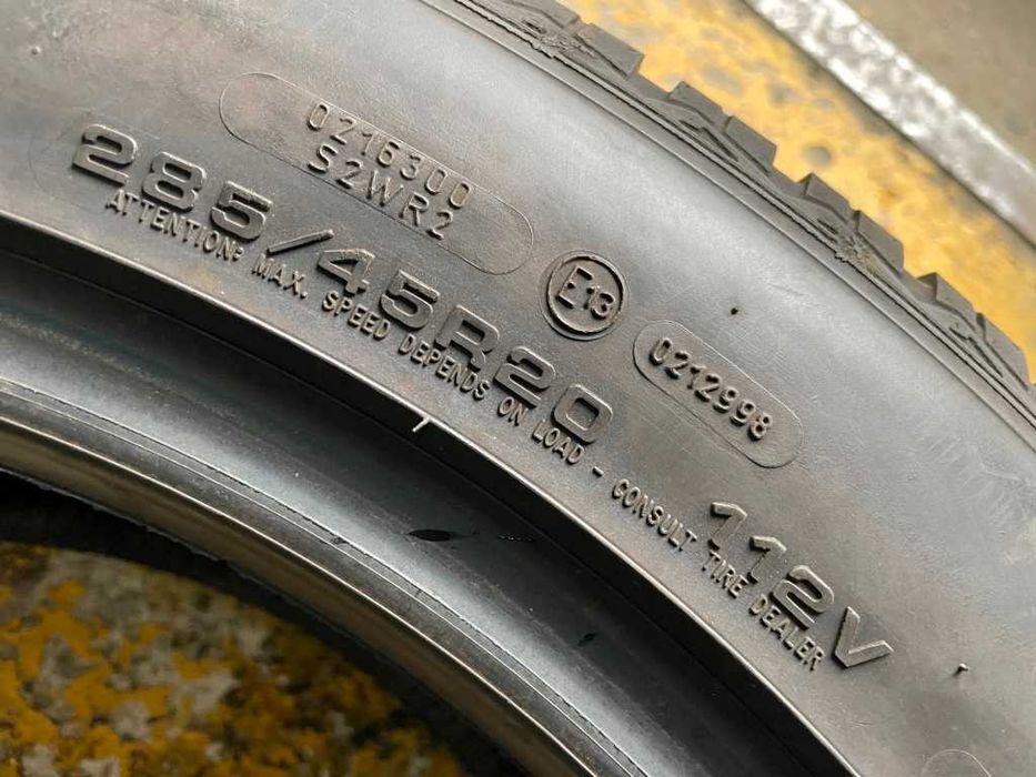 285/45 R20 GoodYear Ultragrip 8 4шт зимня