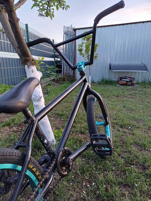 Rower bmx na topowych częściach