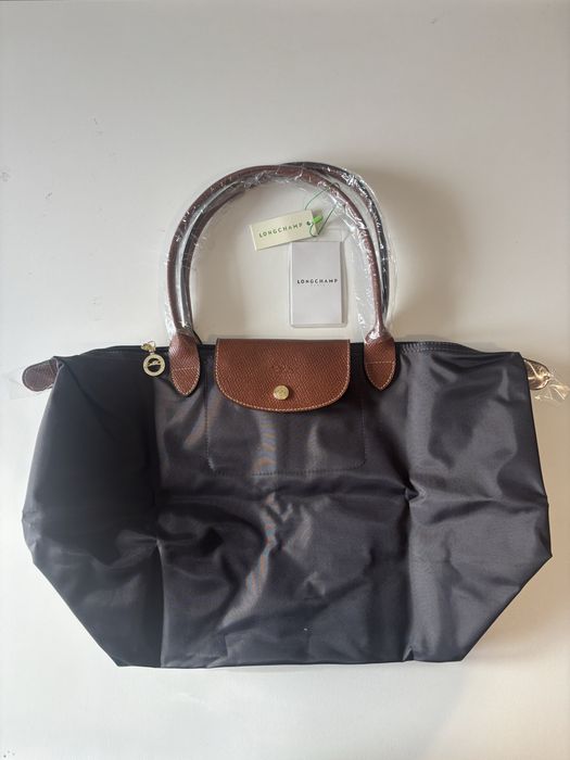 Longchamp Le Pilage Fusil Gris L