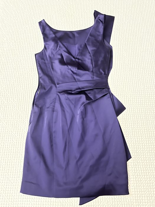 Vestido roxo Karen Millen 38