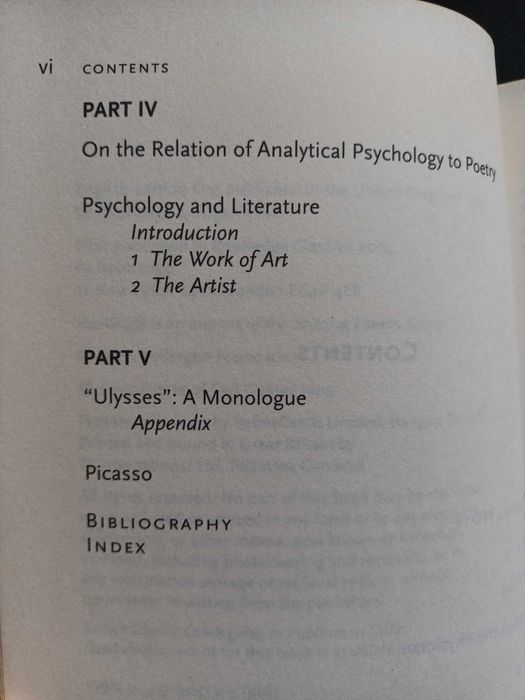 "The Spirit in Man, Art and Literature" por Carl Jung