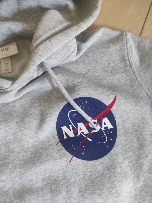 Bluza hm S nasa szara