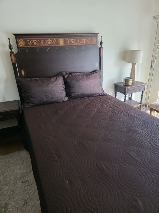 Cama de casal estilo D. MARIA