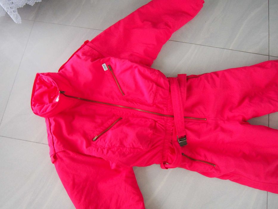 Kombinezon narciarski zimowy 50/M 188 cm męski Fuksja (róż)