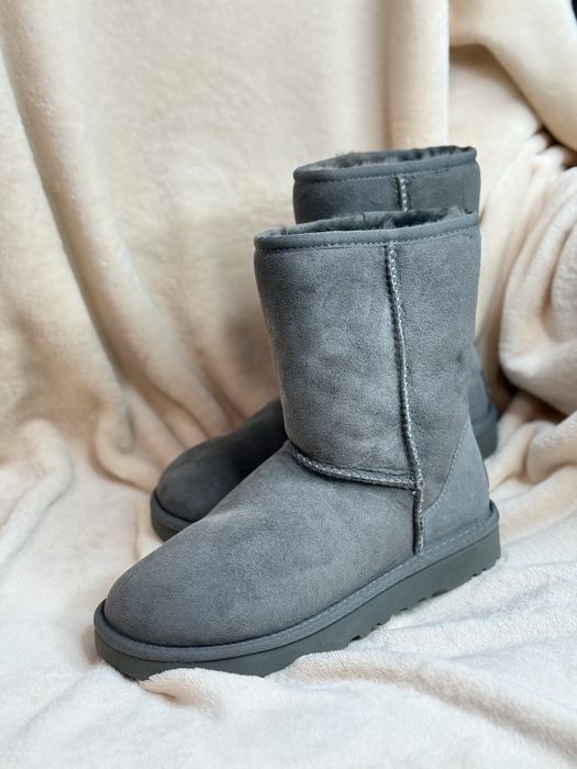 Жіночі оригінальні уги Ugg classic suede grey розмір 36