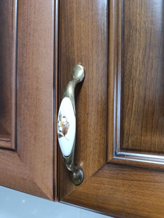 Ручка меблева, бронза, фарфор (порцелян)