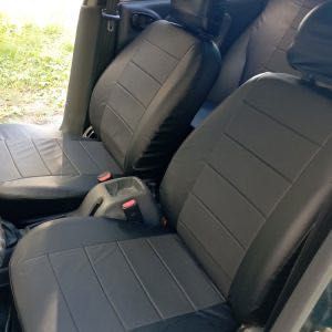 Чохли на сидіння, універсальні авточохли, екошкіра еластична