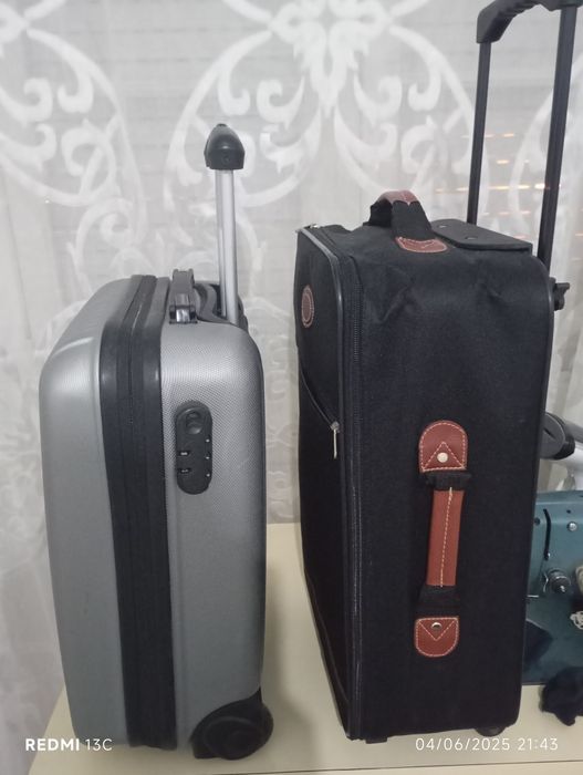 2 Malas  troller para cabine classic