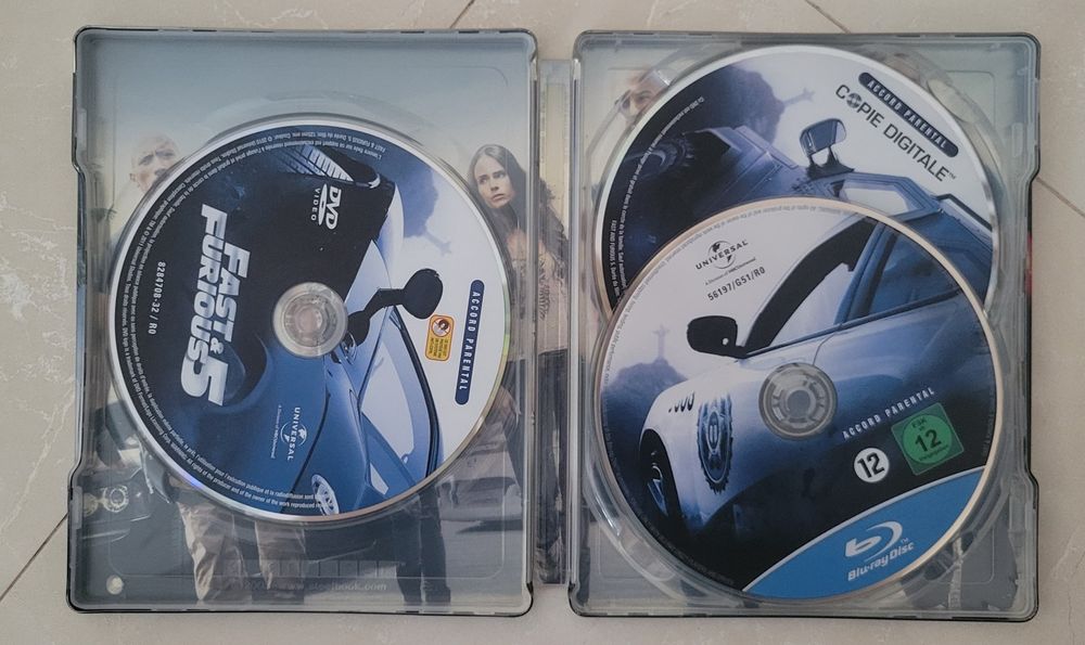 Bluray Velocidade Furiosa 5 Steelbook