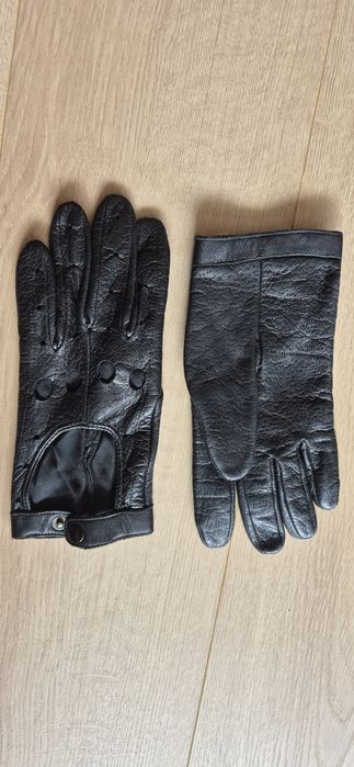 rękawiczki skórzane.