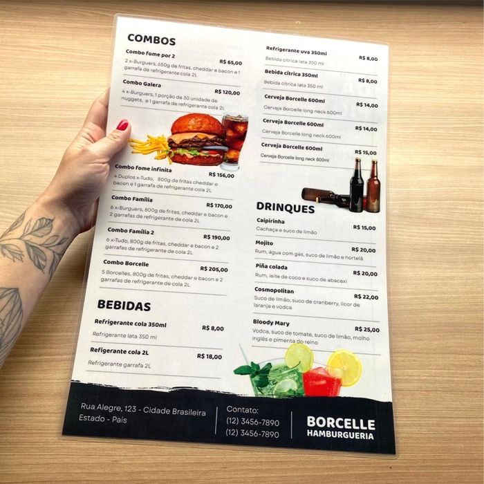 Menu / Menu – available in A4 and A3 sizes64695010195841121