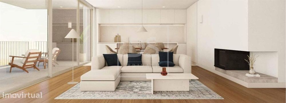 Apartamento T2 com terraço em construção, 1ª Linha, Apúlia