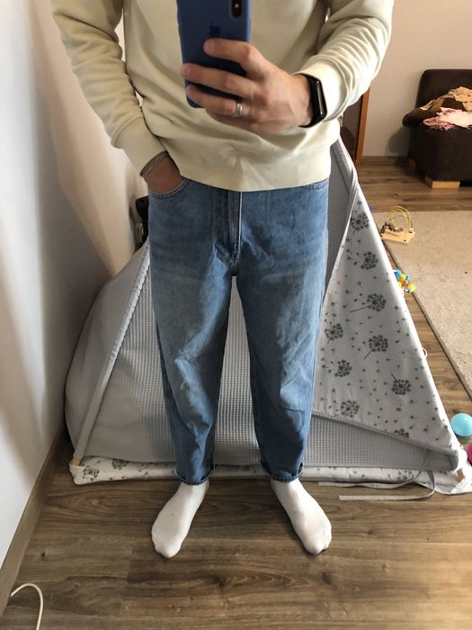 Jeansy męskie Bershka