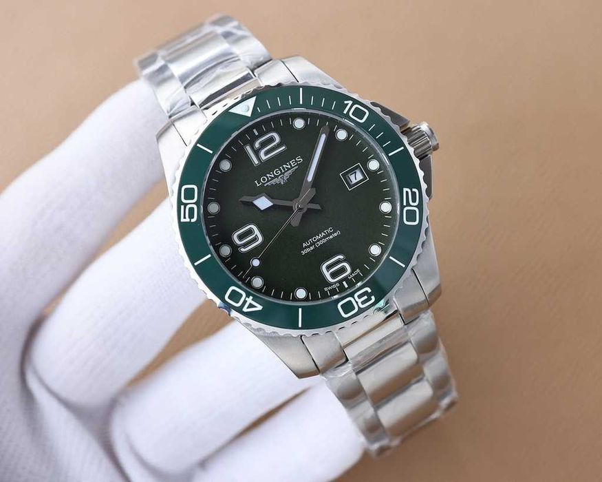 Годинник автоматичний LONGINES HYDROCONQUEST 42MM ULO/4832 зелений