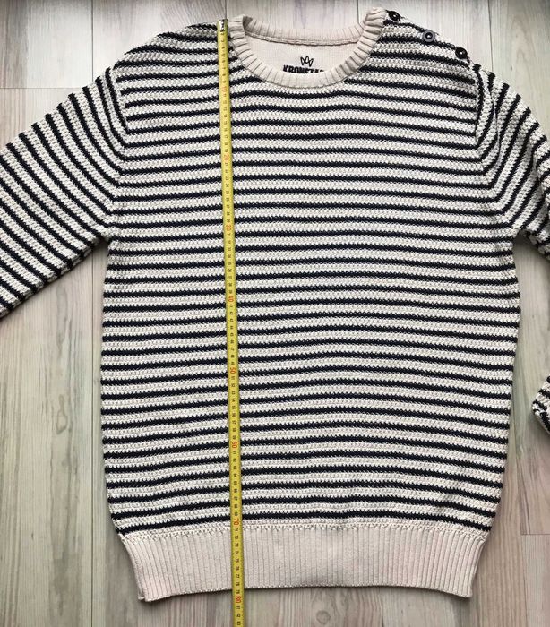 Kronstadt Sweter męski w paski Knitwear XXL Jak nowy