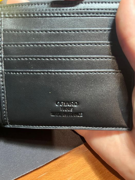 Goyard wallet black