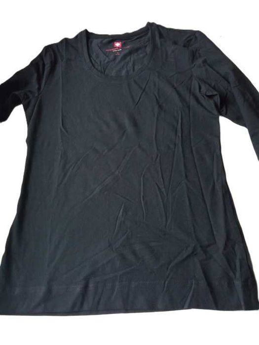 Engelbert Strauss czarna koszulka T-shirt długi rękaw r S
