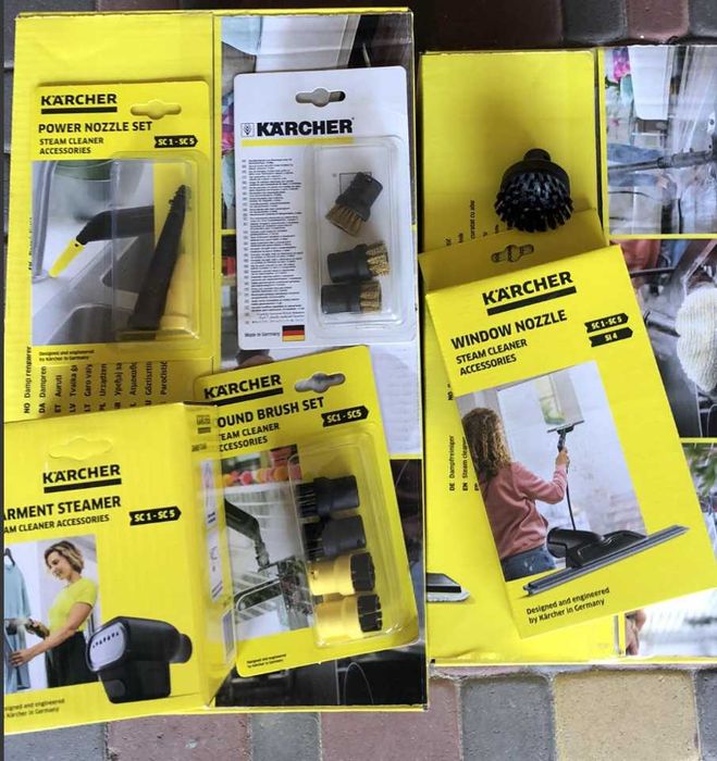 Пароочисник Karcher sc3/plus/sc4/sc5 easyfix отпариватель кершер