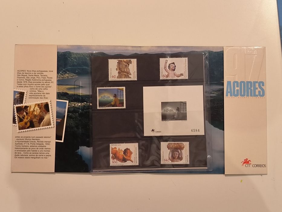 Carteira Anual Açores - Selos CTT