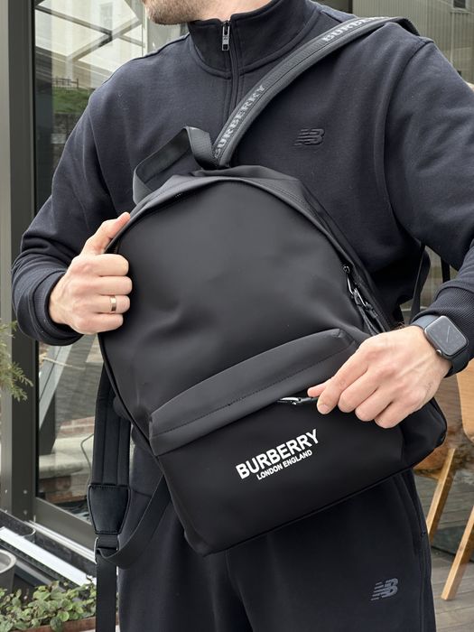 Мужская сумка Burberry чоловіча сумка рюкзак для подорожей поїздок зал