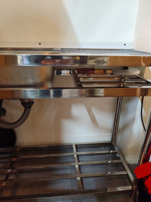 Lava-Loiças Duplo em Inox ,  Conjunto Completo | Pouco Usado