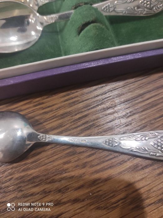 Набор серебряных ложек 835 проба.