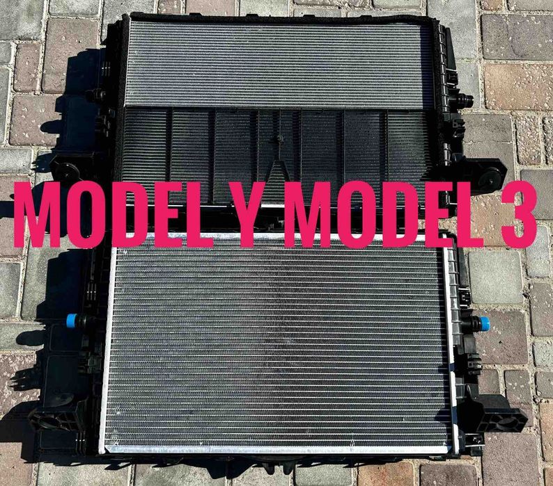 Кассета радиаторов в сборе Tesla Model 3 Model Y