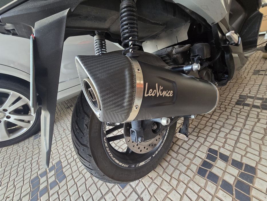 Ponteira escape honda forza 350