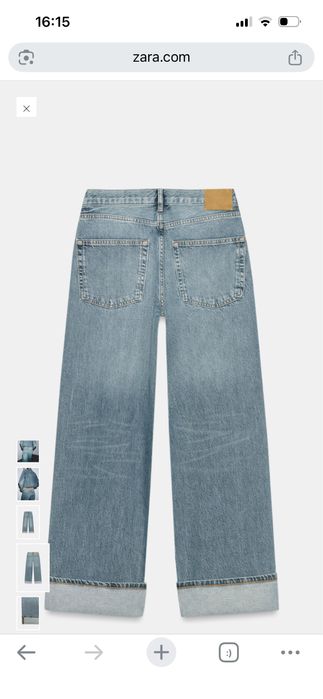 Джинси zara baggy