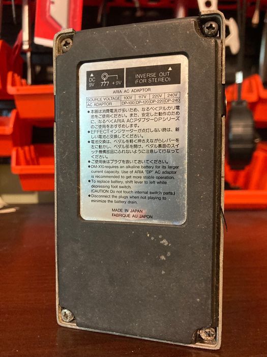 Aria DM-X10 Digital Flanger/Chorus JAPAN [Boss, Ibanez, DOD, Maxon, Arion, MXR]