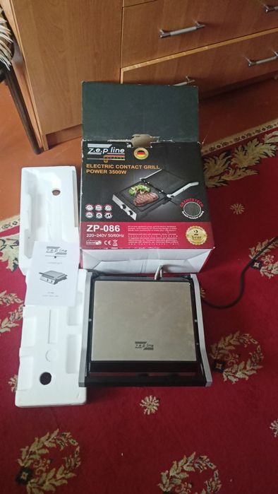 Электрогриль z.e.p line 3500