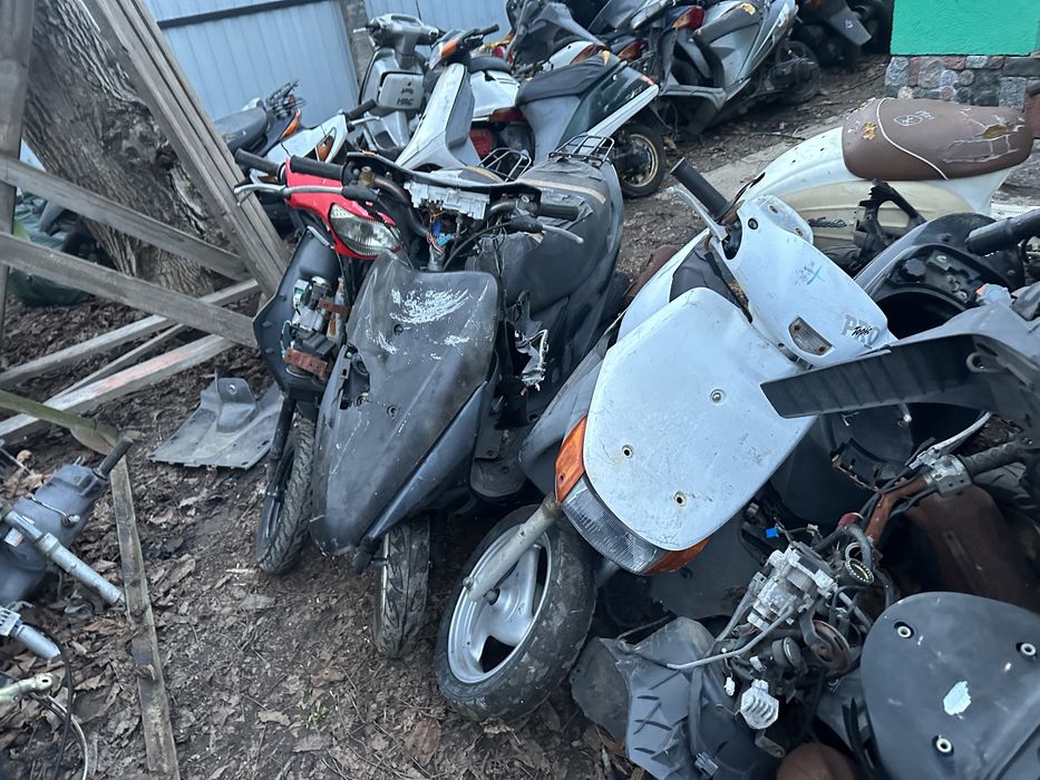 Пластик білий на Honda Gyro x Canopy Gyro up Topic af 38 Honda tact 16 24 30 51 Dio 27 35 56 62 68 Honda Crea Scoopy Honda pcx 125 dio 110 jf 31