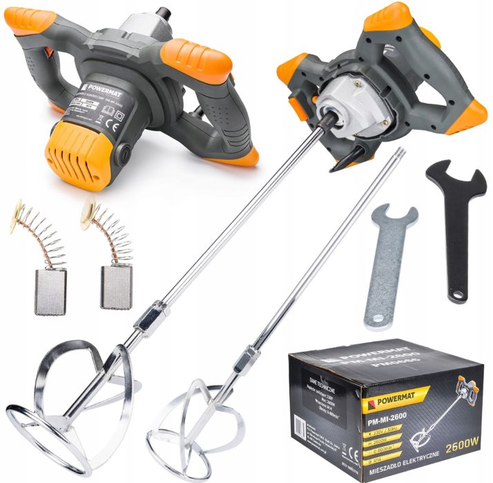 Mieszarka Mieszadło Elektryczne do Kleju Zapraw 2600W Regulacja Obrotu