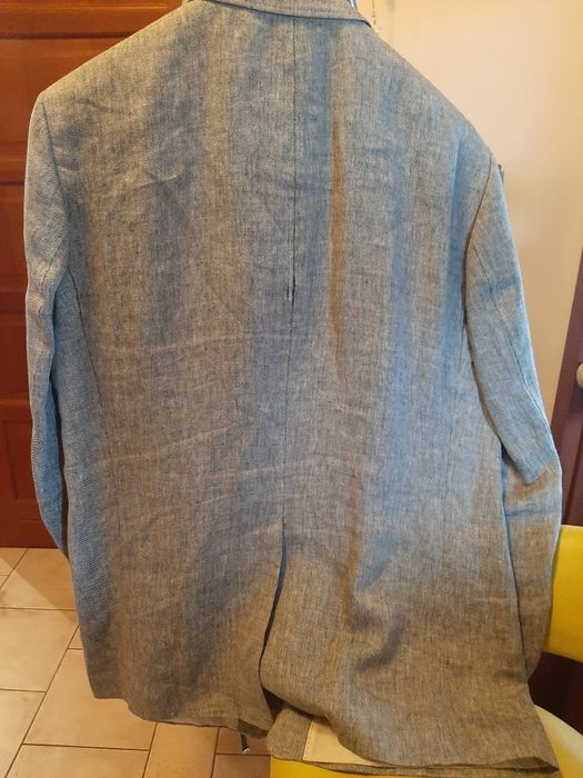 Lniana elegancka marynarka Pierre Cardin