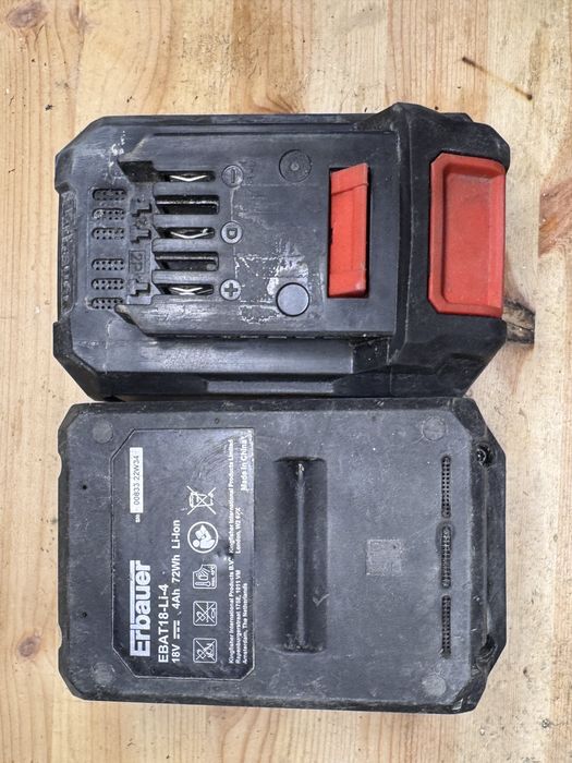 Alumulator Erbauer 4.0Ah 18V uzywany stan idealny