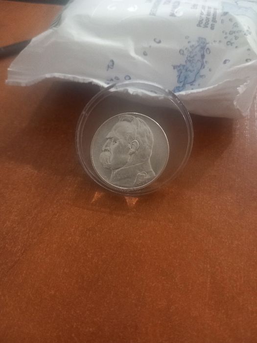 Moneta 5 złotych 1935 Józef Piłsudski Stan II
