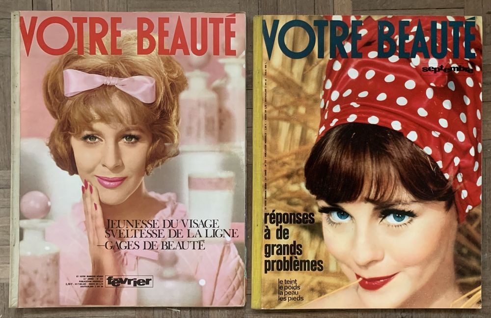 Revistas votre beaute 1963
