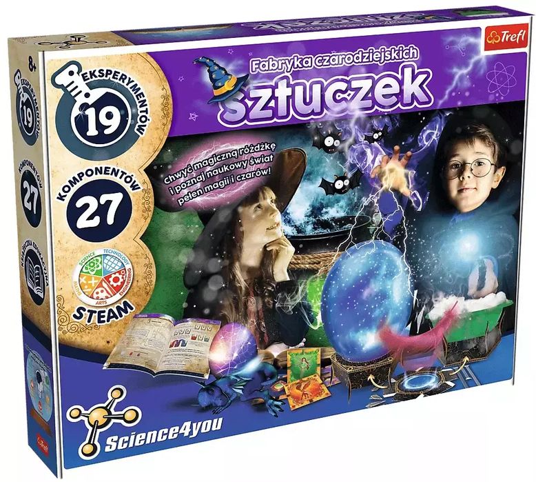 Fabryka czarodziejskich sztuczek. Trefl