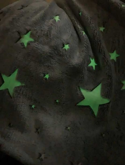 Manta magica  brilha no escuro