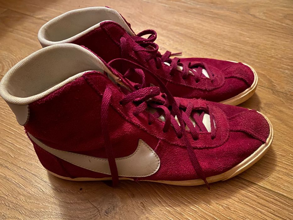 Nike wysokie rozowe