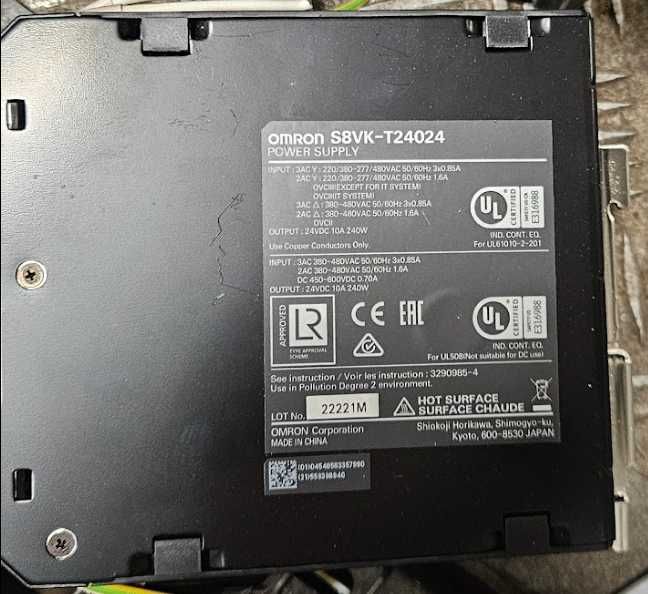 Zasilacz impulsowy S8VK-T24024 OMRON