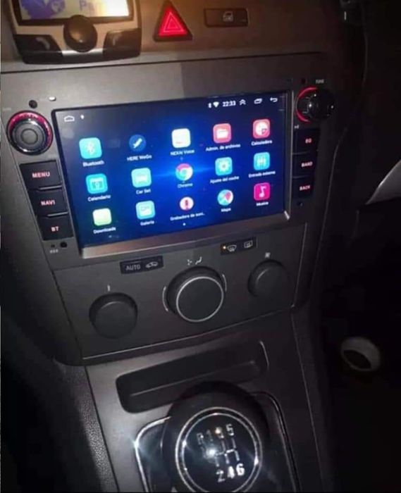 Rádio Android 14 com GPS Opel Astra, Vectra, Corsa, Vivaro, (Novo)